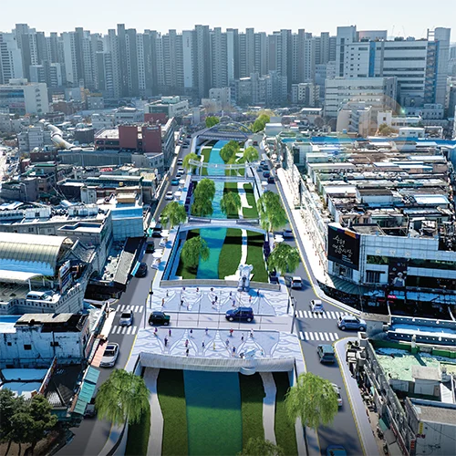 지동시장 환경디자인